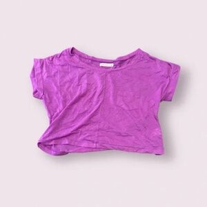 Ardene Purple Crop Top